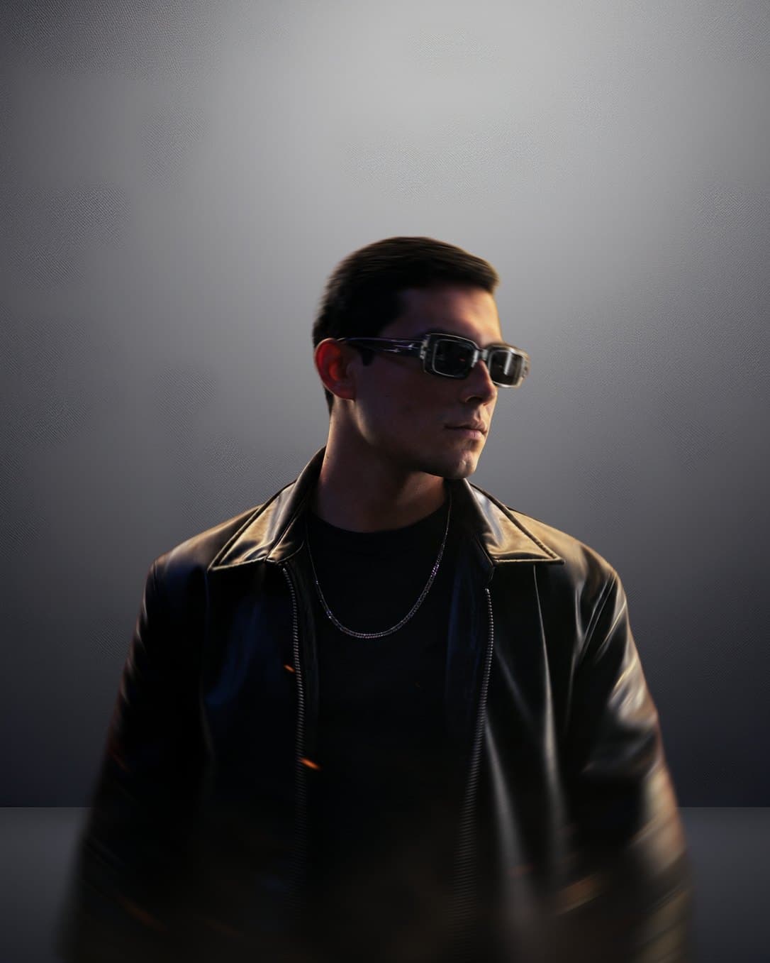 Retrato de Naim Marchionni, DJ y productor peruano